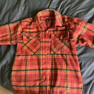 Oversized flannel/shaket